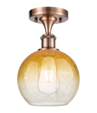 Ballston Semi-Flush Brushed Satin Nickel