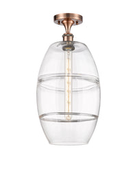 Ballston Semi-Flush Mount Cast Brass