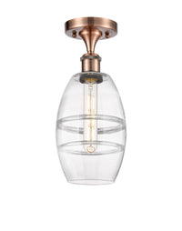Ballston Semi-Flush Mount White Chrome