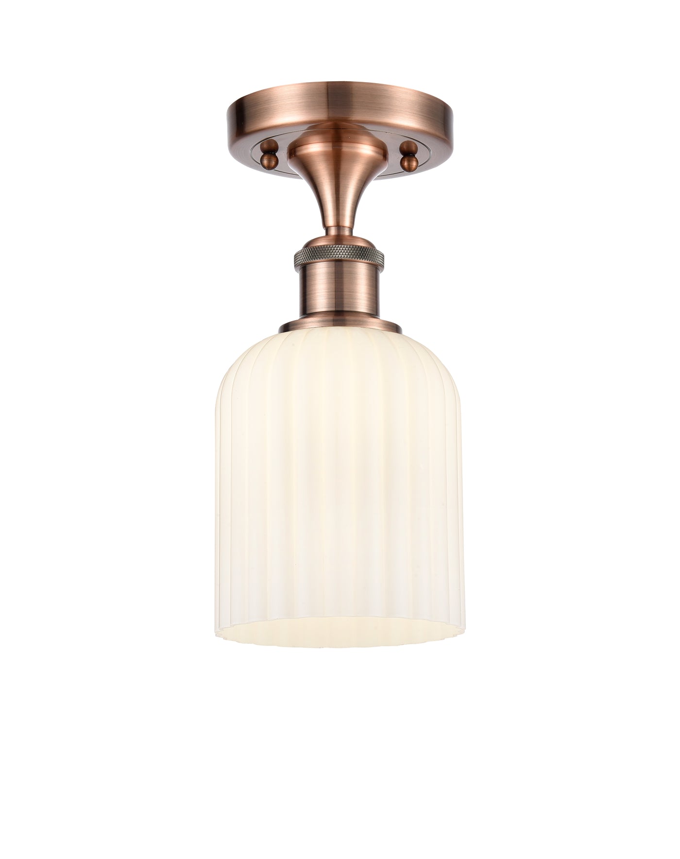Ballston Semi-Flush Mount Brushed Satin Nickel
