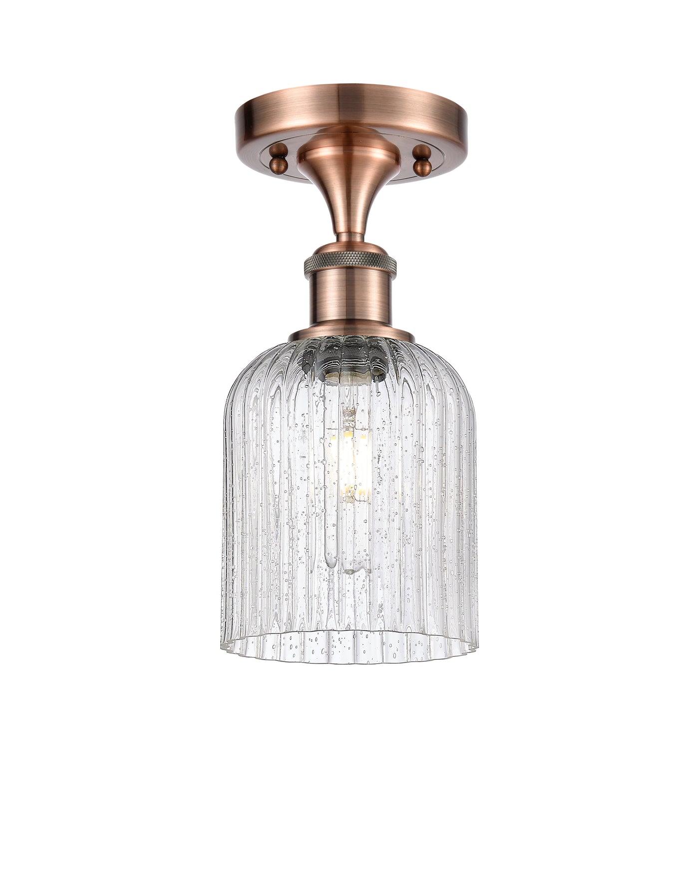 Ballston Semi-Flush Mount Brushed Satin Nickel