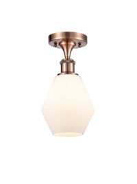 Ballston Semi-Flush Mount 12 Inch Chrome