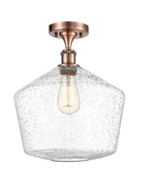 Ballston Semi-Flush Mount Cast Brass