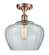 Ballston Semi-Flush Mount Chrome Brass