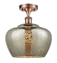 Ballston Semi-Flush Mount Polished Chrome Glass