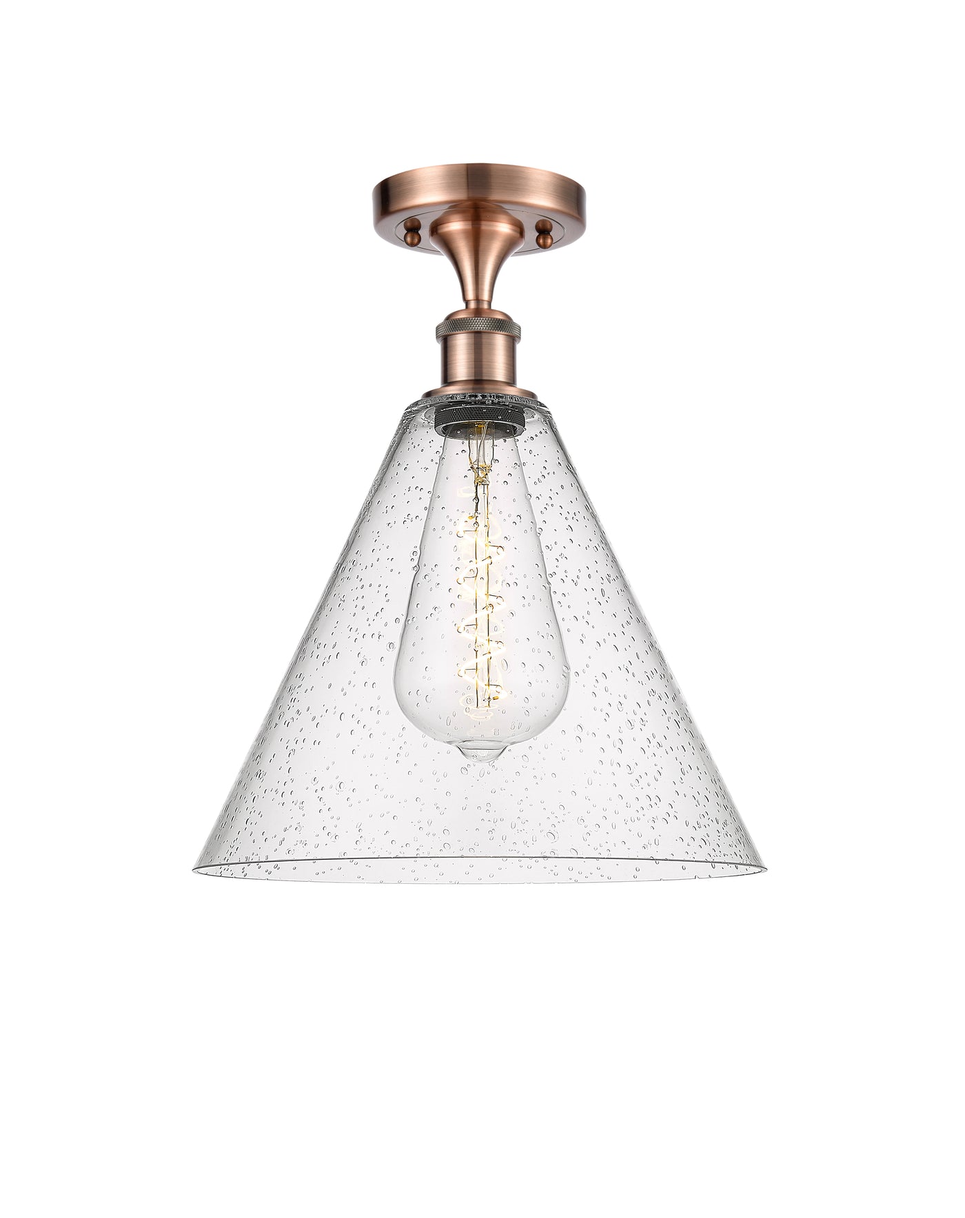 Ballston Semi-Flush Mount Chrome Finish