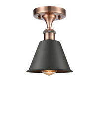 Ballston Semi-Flush Mount Cast Brass Steel