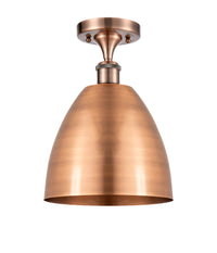 Ballston Semi-Flush Mount Cast Brass Chrome