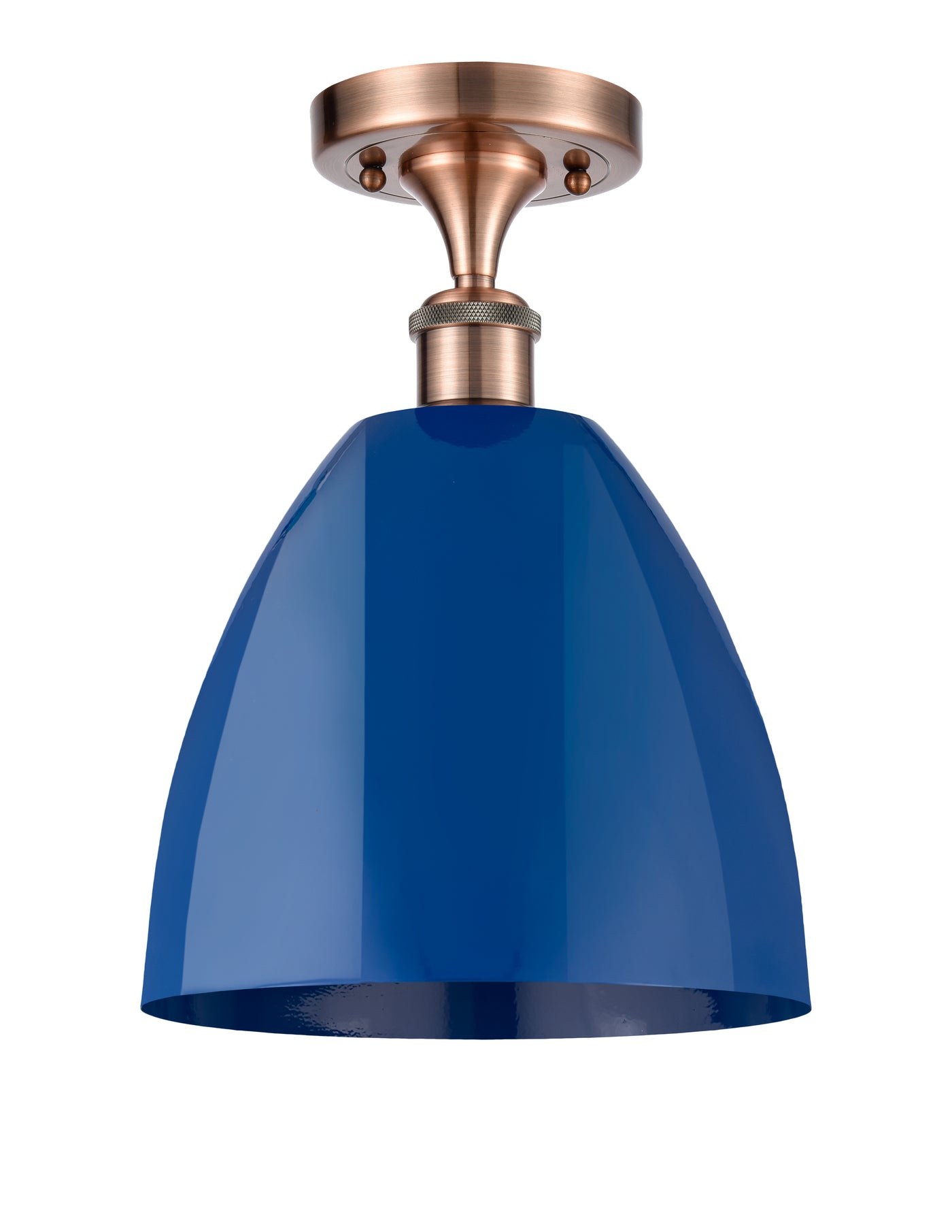 Ballston Semi-Flush Mount Seafoam Shade