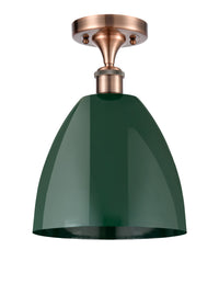 Ballston Semi-Flush Mount Seafoam Shade