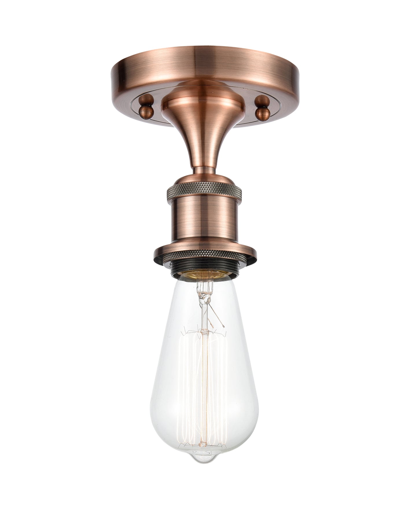Ballston Flush Mount Polished Chrome Steel