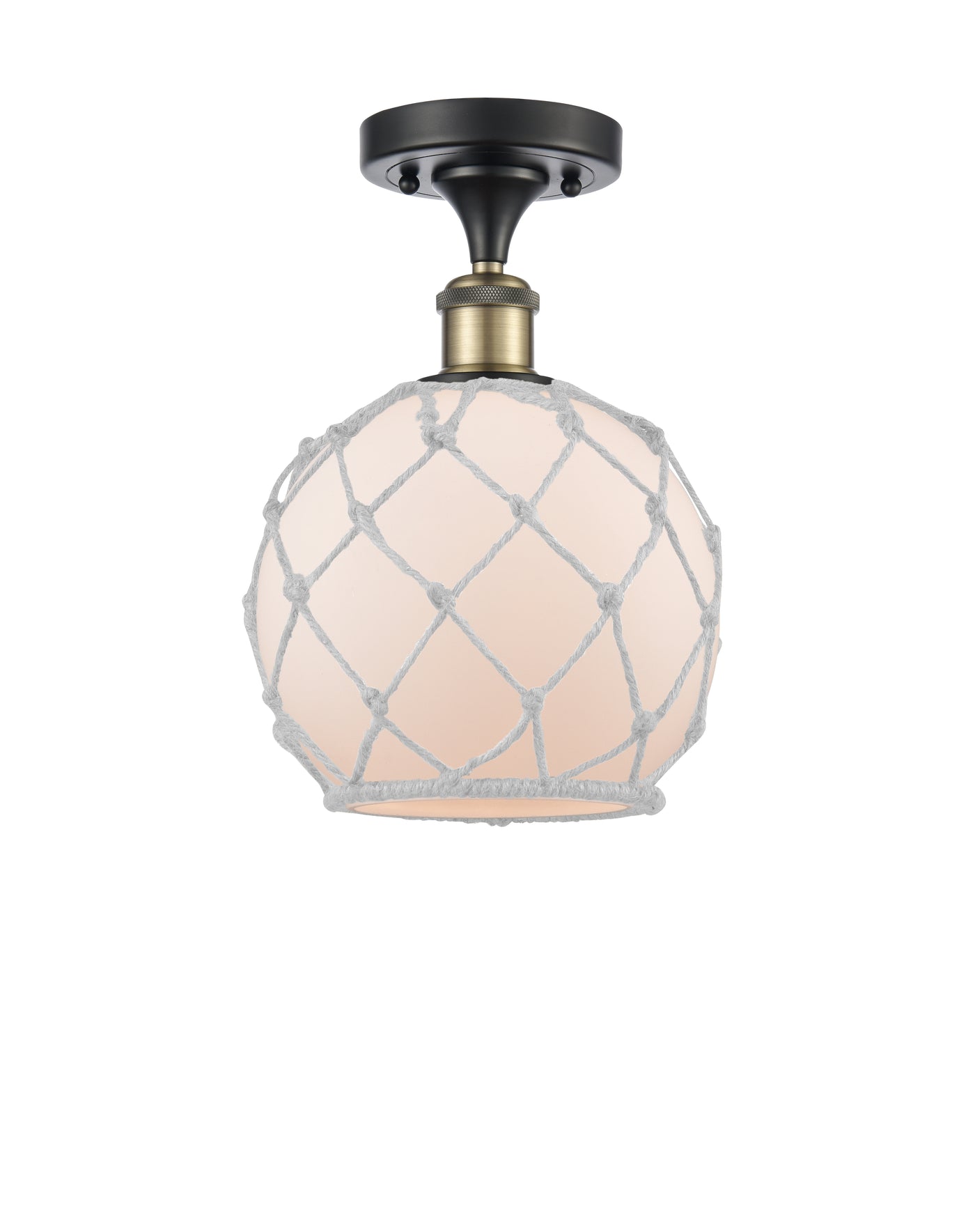 Ballston Semi-Flush Mount Polished Chrome