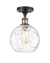 Ballston Semi-Flush Mount Chrome Glass