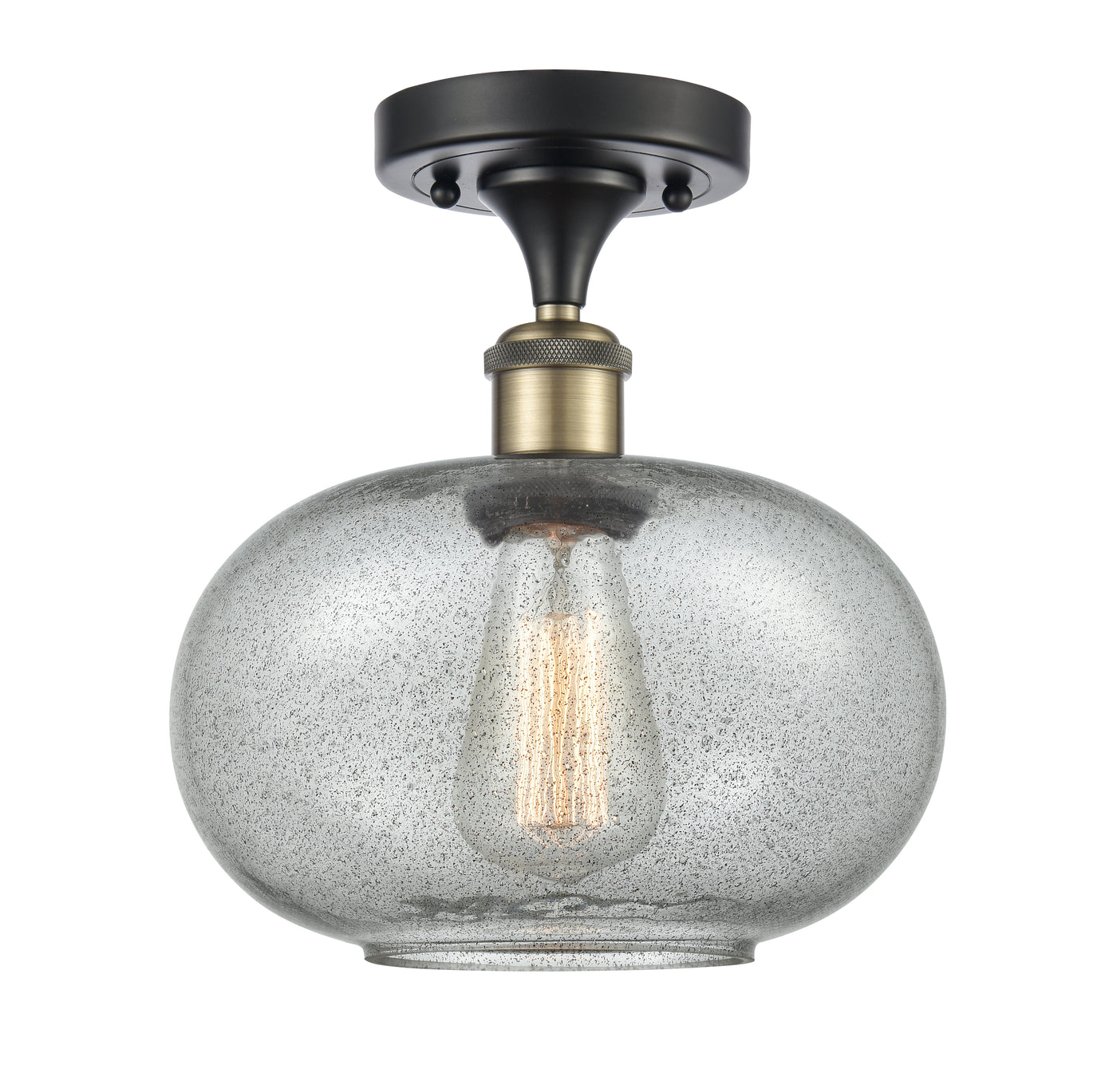 Ballston Semi-Flush Mount - Polished Chrome Elegance