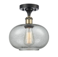 Ballston Semi-Flush Mount - Hand-Blown Glass Shade