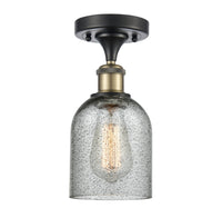 Ballston Semi-Flush Mount - Polished Chrome Finish
