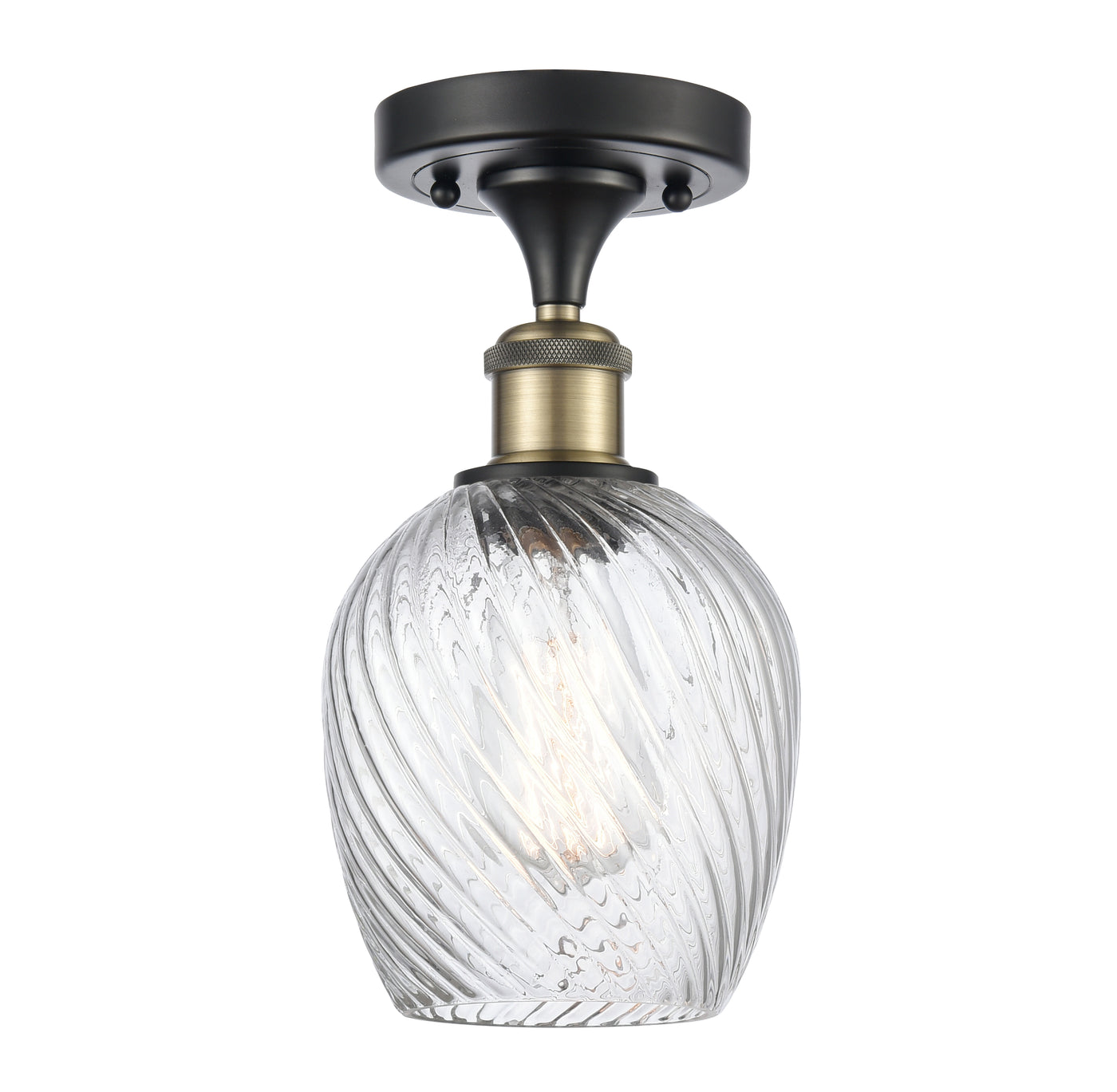 Ballston Semi-Flush Mount - Elegant Cast Brass