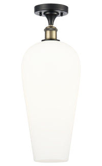 Ballston Semi-Flush Mount Brushed Nickel