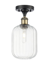 Ballston Semi-Flush Mount Brushed Nickel