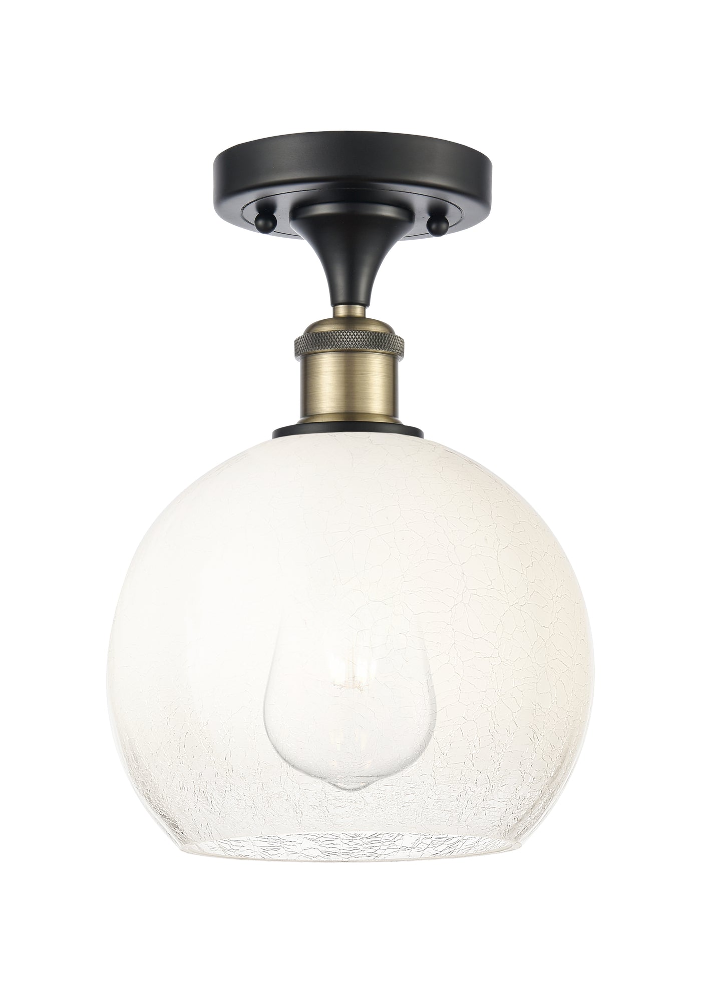 Ballston Semi-Flush Brushed Satin Nickel