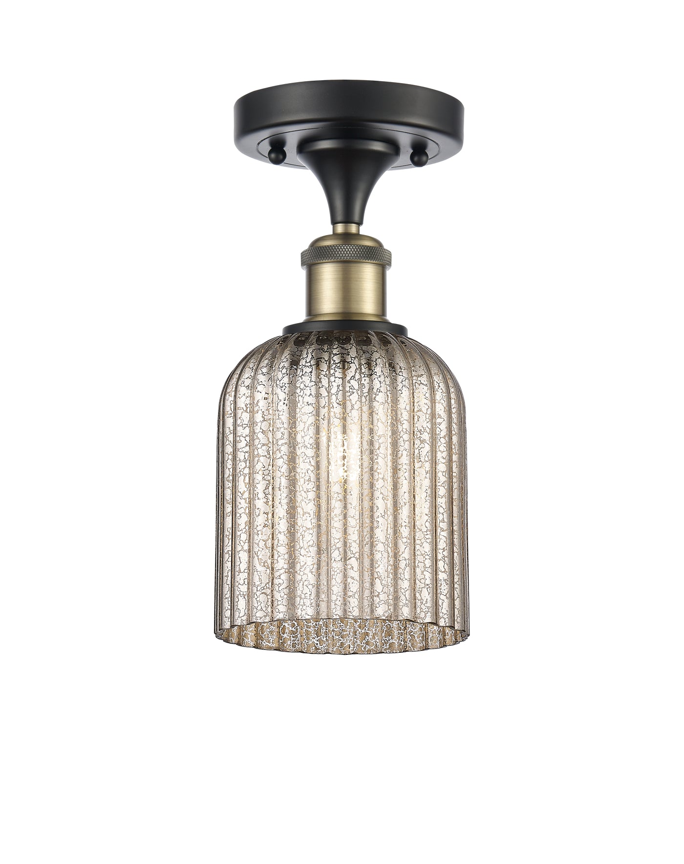 Ballston Semi-Flush Mount Brushed Satin Nickel