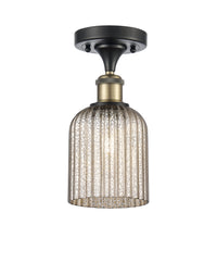 Ballston Semi-Flush Mount Brushed Satin Nickel