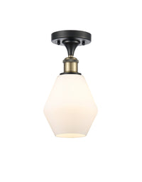Ballston Semi-Flush Mount 6 Lights Cast Brass