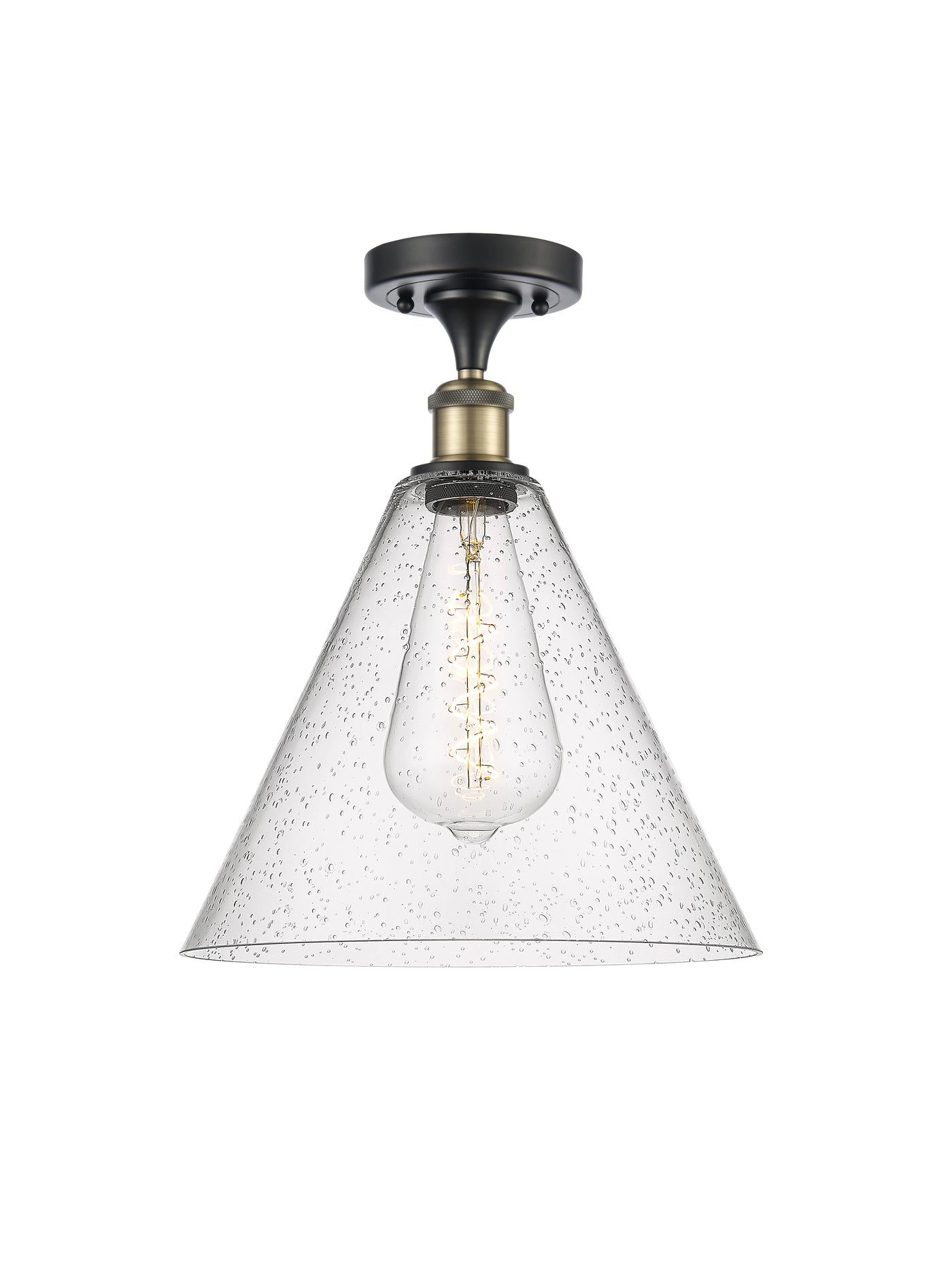 Ballston Semi-Flush Mount Chrome Finish
