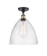 Ballston Semi-Flush Mount White Finish
