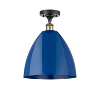 Ballston Semi-Flush Mount 9 Inch Brushed Nickel