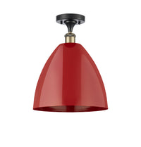 Ballston Semi-Flush Mount 9 Inch Brushed Nickel