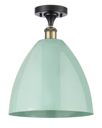 Ballston Semi-Flush Mount 9 Inch Brushed Nickel