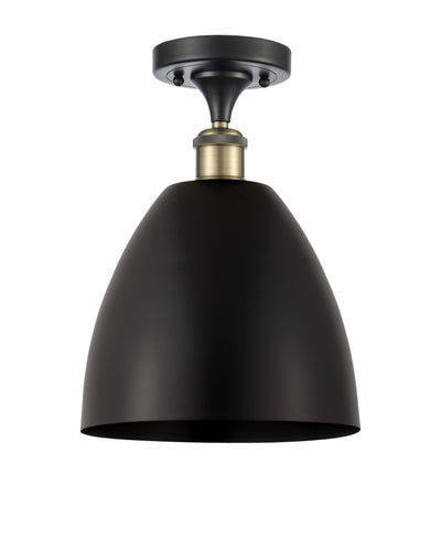 Ballston Semi-Flush Mount Cast Brass Chrome