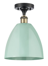 Ballston Semi-Flush Mount Seafoam Shade
