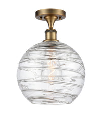 Ballston Semi-Flush Mount White Finish