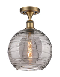 Ballston Semi-Flush Mount White Finish