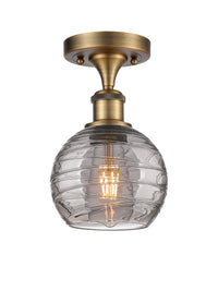 Ballston Semi-Flush Mount Polished Chrome