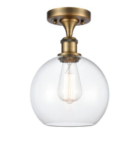 Ballston Semi-Flush Mount Polished Chrome