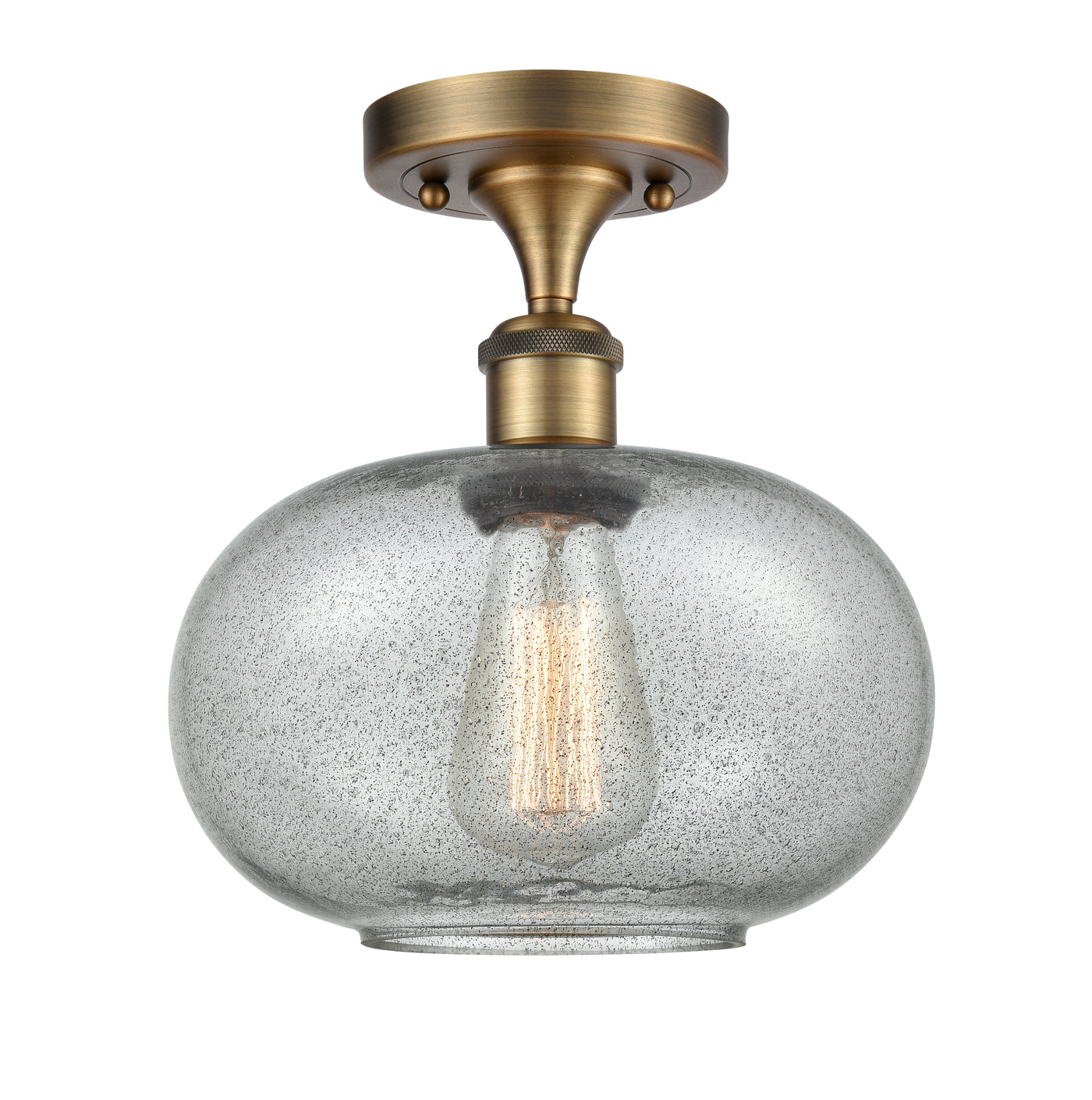 Ballston Semi-Flush Mount - Polished Chrome Elegance