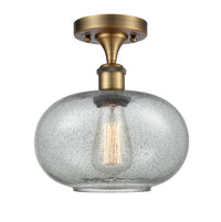 Ballston Semi-Flush Mount - Hand-Blown Glass Shade