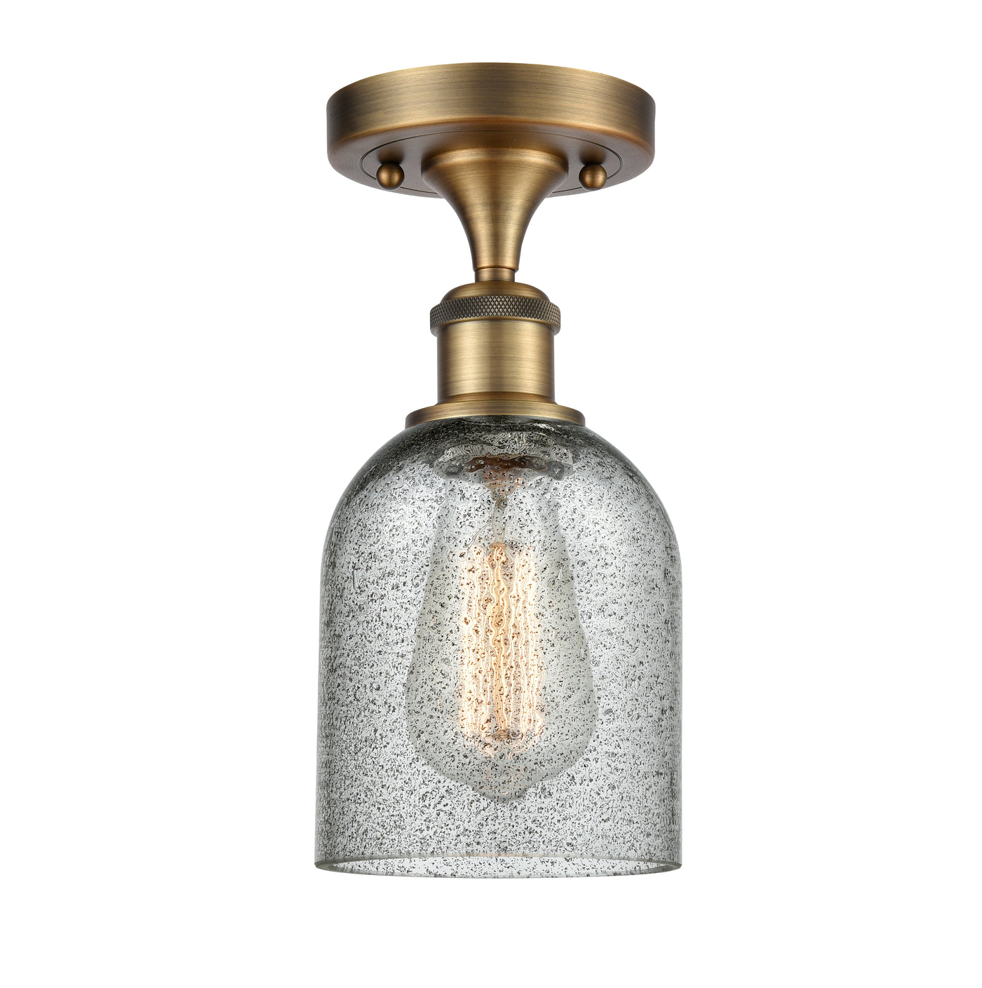 Ballston Semi-Flush Mount | Handcrafted Glass Shade