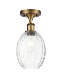 Ballston Semi-Flush Mount Brushed Nickel