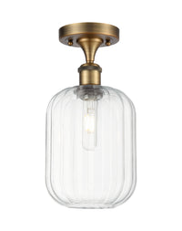 Ballston Semi-Flush Mount Brushed Nickel