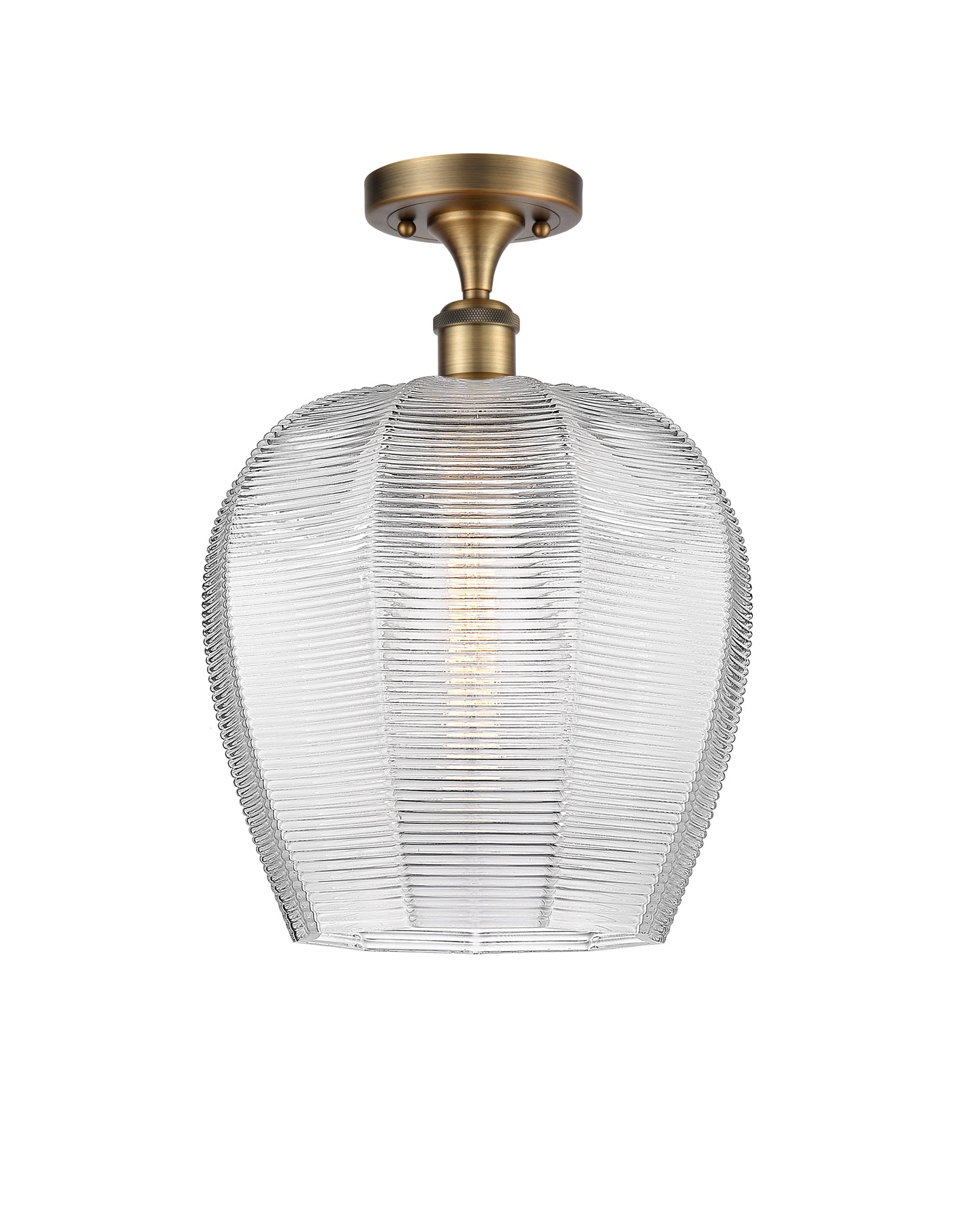 Ballston Semi-Flush Mount Polished Chrome