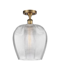 Ballston Semi-Flush Mount Polished Chrome