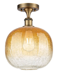 Ballston Semi-Flush Mount Satin Nickel