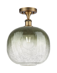 Ballston Semi-Flush Mount Satin Nickel