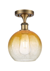 Ballston Semi-Flush Brushed Satin Nickel