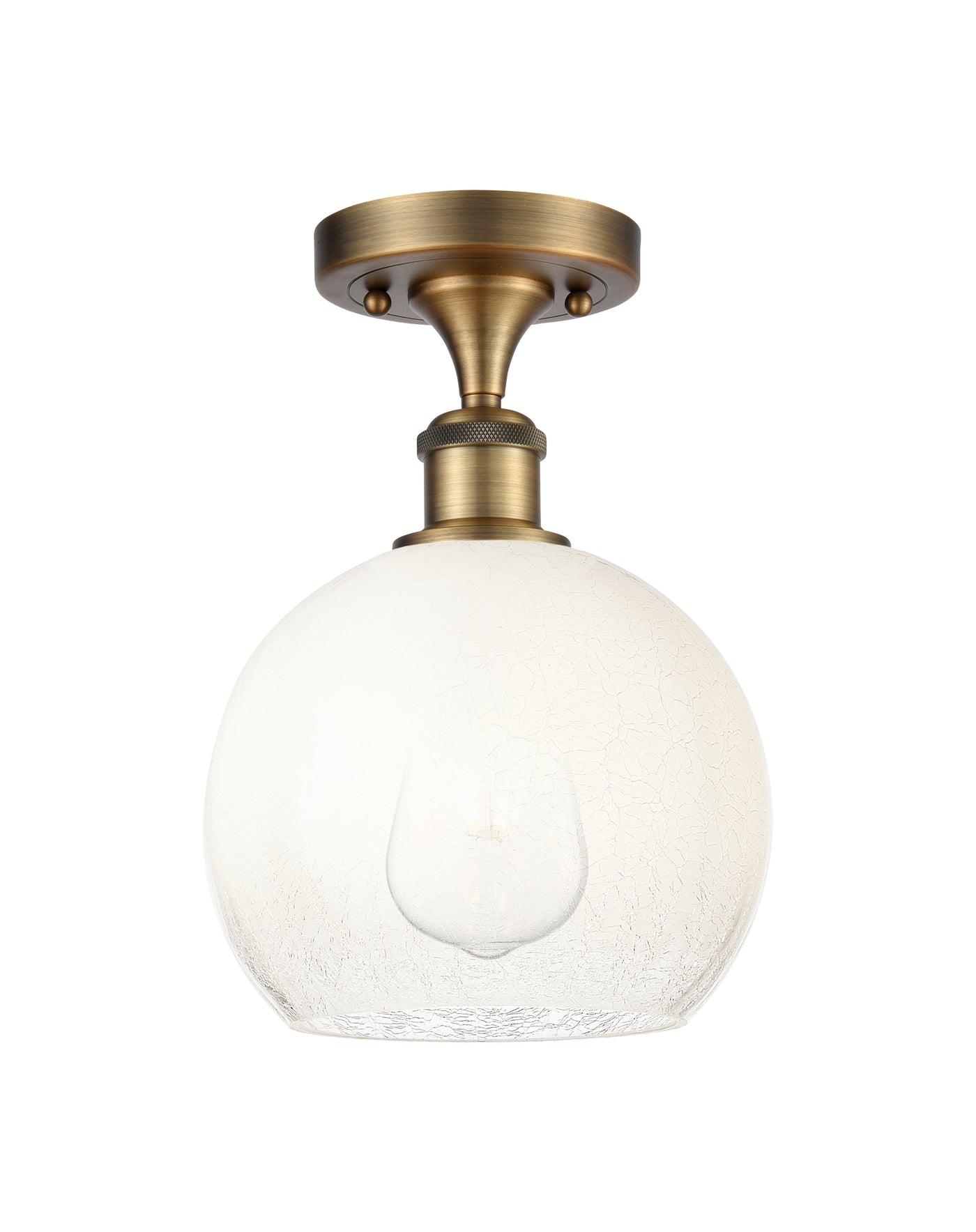Ballston Semi-Flush Brushed Satin Nickel