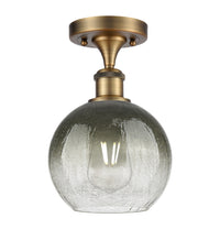 Ballston Semi-Flush Brushed Satin Nickel